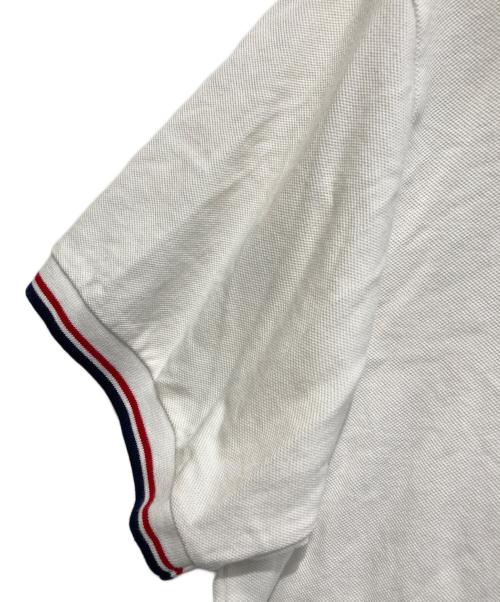 Needles（ニードルズ）Needles (ニードルズ) トリコロールポロシャツ ホワイト サイズ:Lの古着・服飾アイテム