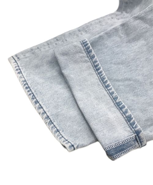 Whim Gazette（ウィムガゼット）Whim Gazette (ウィムガゼット) 24SS ドロストデニムパンツ ブルー サイズ:36の古着・服飾アイテム