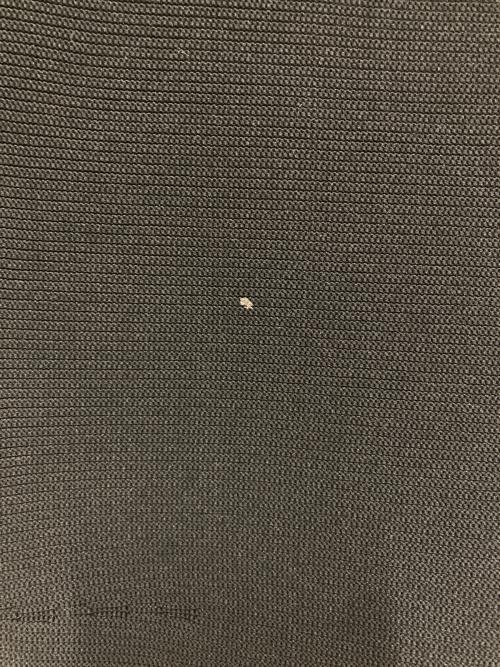 anuans（アニュアンス）anuans (アニュアンス) ホールガーメントペプラムノースリーブニット ブラック サイズ:SIZE Sの古着・服飾アイテム