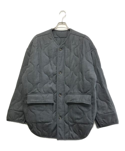 The Frankie shop（フランキーショップ）The Frankie shop (ザ フランキー) キルティングライナージャケット グレー サイズ:Mの古着・服飾アイテム