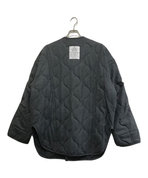 The Frankie shop（フランキーショップ）The Frankie shop (ザ フランキー) キルティングライナージャケット グレー サイズ:Mの古着・服飾アイテム