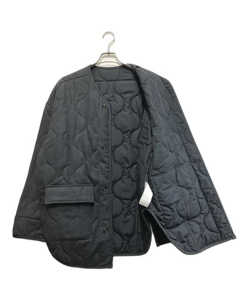 The Frankie shop（フランキーショップ）The Frankie shop (ザ フランキー) キルティングライナージャケット グレー サイズ:Mの古着・服飾アイテム