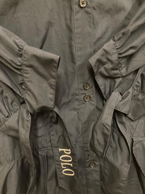 DazzliN（ダズリン）dazzlin (ダズリン) POLO BCS (ポロ・ビーシーエス) 24SS ヘムレイヤードシャツワンピース ネイビー サイズ:SIZE Sの古着・服飾アイテム