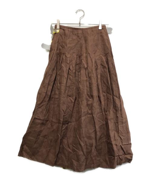 O'NEIL OF DUBLIN（オニールオブダブリン）O'NEIL OF DUBLIN (オニールオブダブリン) FREAK'S STORE (フリークスストア) COMBINATION FASHION LONG KILT イエロー×ブラウン サイズ:US 6 未使用品の古着・服飾アイテム