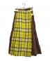 O'NEIL OF DUBLIN（オニールオブダブリン）の古着「COMBINATION FASHION LONG KILT」｜イエロー×ブラウン