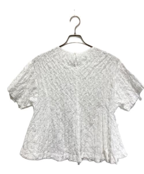 Gypsohila（ジプソフィア）Gypsohila (ジプソフィア) Papillon Tee ホワイト サイズ:FREEの古着・服飾アイテム