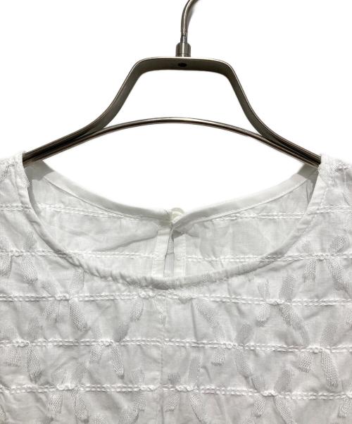 Gypsohila（ジプソフィア）Gypsohila (ジプソフィア) Papillon Tee ホワイト サイズ:FREEの古着・服飾アイテム