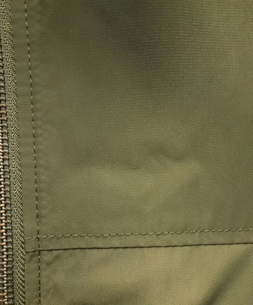 BEARDSLEY（ビアズリー）BEARDSLEY (ビアズリー) フレアMA-1ブルゾン カーキ サイズ:Fの古着・服飾アイテム