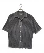 Coohemコーヘン）の古着「ニットシャツ」｜グレー