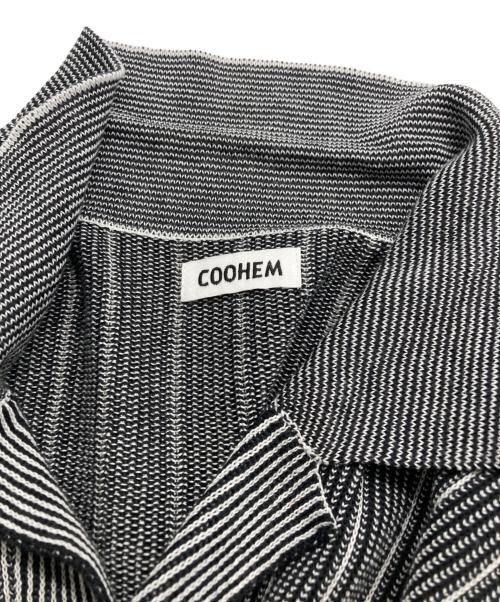 Coohem（コーヘン）Coohem (コーヘン) ニットシャツ グレー サイズ:Mの古着・服飾アイテム