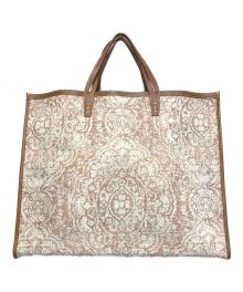 AVACATION（アヴァケーション）の古着「TANK PAISLEY」｜ベージュ×ブラウン