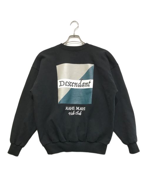 DESCENDANT（ディセンダント）DESCENDANT (ディセンダント) 24SS MAHIMAHI CREW NECK ブラック サイズ:1の古着・服飾アイテム