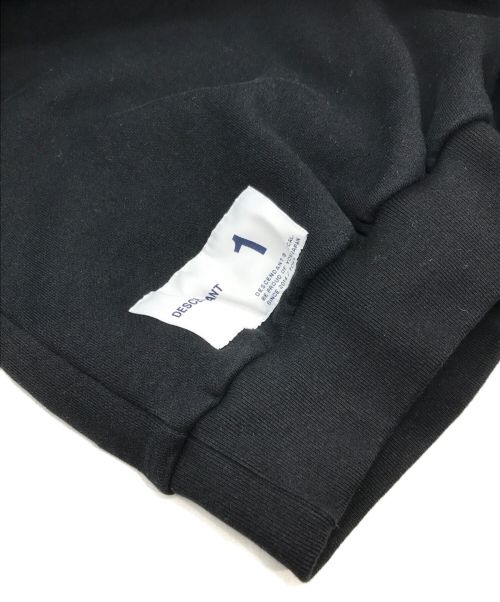 DESCENDANT（ディセンダント）DESCENDANT (ディセンダント) 24SS MAHIMAHI CREW NECK ブラック サイズ:1の古着・服飾アイテム