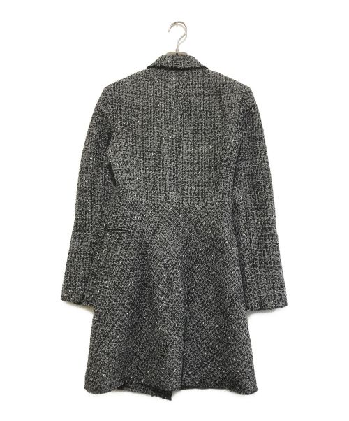 theory（セオリー）theory (セオリー) ツイードコート ブラック サイズ:2の古着・服飾アイテム