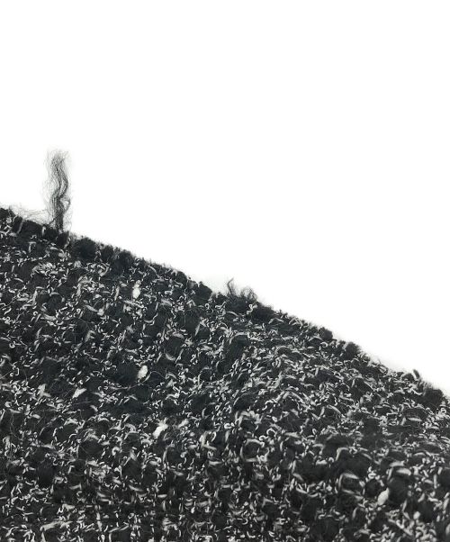 theory（セオリー）theory (セオリー) ツイードコート ブラック サイズ:2の古着・服飾アイテム