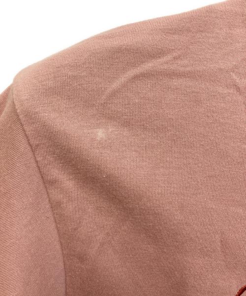 Tanaka Daisuke（タナカ ダイスケ）Tanaka Daisuke (タナカ ダイスケ) LOVE Tシャツ ピンク サイズ:SIZE 1の古着・服飾アイテム