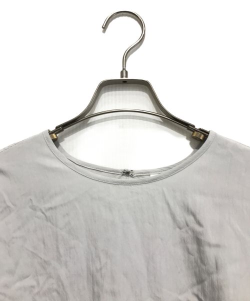 BEARDSLEY（ビアズリー）BEARDSLEY (ビアズリー) ギャザーカフスシャツ グレー サイズ:Fの古着・服飾アイテム