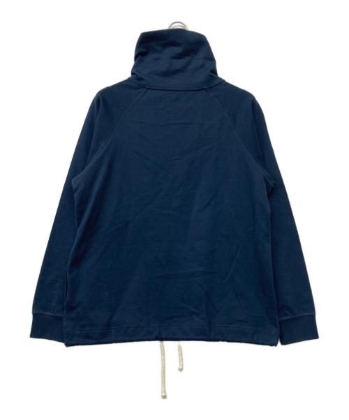 OUT LAND（アウトランド）OUT LAND (アウトランド) ハーフジップスウェット ネイビー サイズ:Mの古着・服飾アイテム