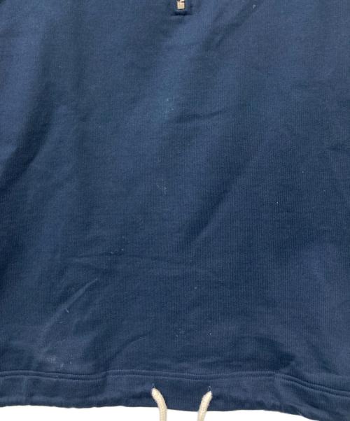 OUT LAND（アウトランド）OUT LAND (アウトランド) ハーフジップスウェット ネイビー サイズ:Mの古着・服飾アイテム