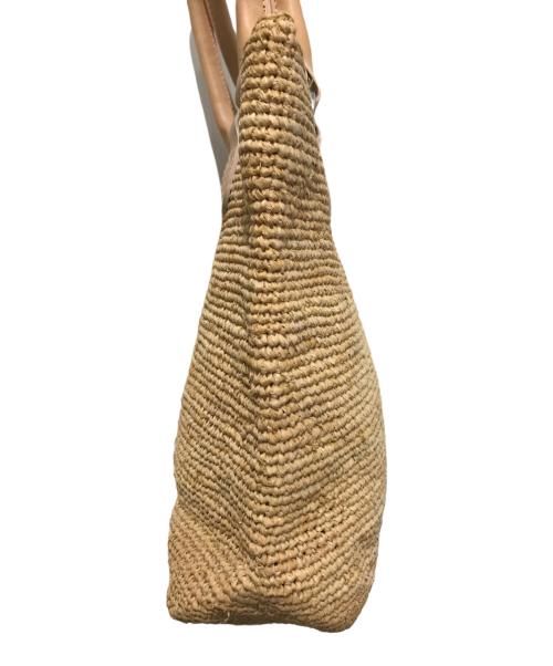 HELEN KAMINSKI（ヘレンカミンスキー）HELEN KAMINSKI (ヘレンカミンスキー) カゴバッグ ベージュの古着・服飾アイテム