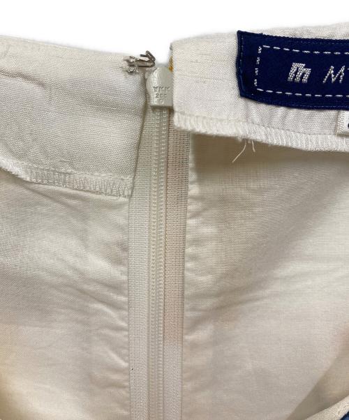 M'S GRACY（エムズグレイシー）M'S GRACY (エムズグレイシー) 花柄ワンピース ホワイト サイズ:SIZE 38の古着・服飾アイテム