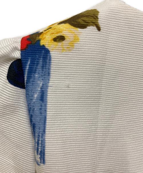 M'S GRACY（エムズグレイシー）M'S GRACY (エムズグレイシー) 花柄ワンピース ホワイト サイズ:SIZE 38の古着・服飾アイテム