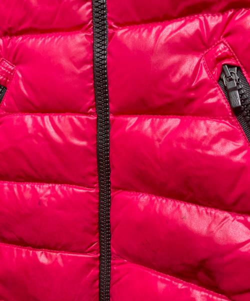 MONCLER（モンクレール）MONCLER (モンクレール) MOKA GIUBBOTTO ショッキングピンク サイズ:6の古着・服飾アイテム