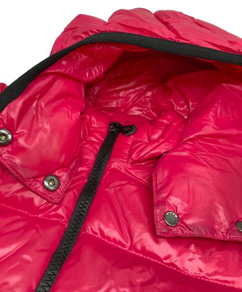 MONCLER（モンクレール）MONCLER (モンクレール) MOKA GIUBBOTTO ショッキングピンク サイズ:6の古着・服飾アイテム