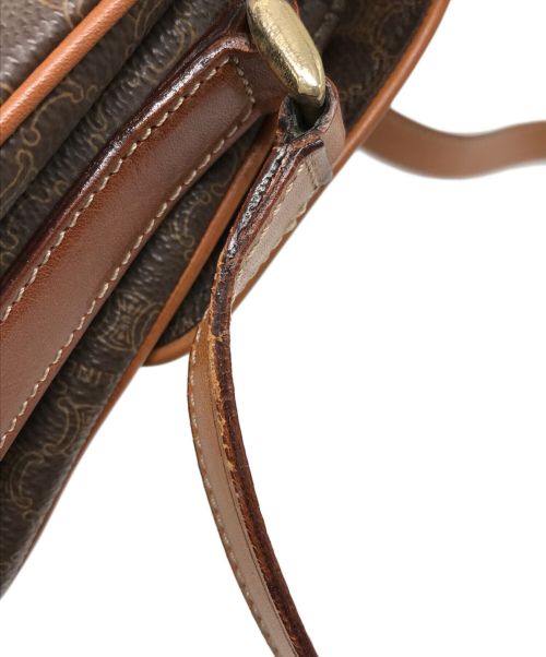 CELINE（セリーヌ）CELINE (セリーヌ) ヴィンテージマカダム柄ミニショルダーバッグ ブラウン サイズ:ーの古着・服飾アイテム