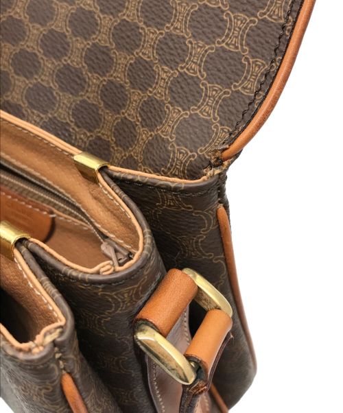 CELINE（セリーヌ）CELINE (セリーヌ) ヴィンテージマカダム柄ミニショルダーバッグ ブラウン サイズ:ーの古着・服飾アイテム