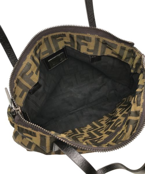 FENDI（フェンディ）FENDI (フェンディ) ズッカ柄ミニトートバッグ ブラウン サイズ:ーの古着・服飾アイテム