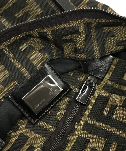 FENDI（フェンディ）FENDI (フェンディ) ズッカ柄ミニトートバッグ ブラウン サイズ:ーの古着・服飾アイテム