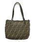 FENDI（フェンディ）の古着「ズッカ柄ミニトートバッグ」｜ブラウン