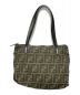 FENDI (フェンディ) ズッカ柄ミニトートバッグ ブラウン サイズ:ー：24000円