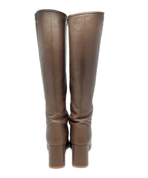 DIANA（ダイアナ）DIANA (ダイアナ) 美脚シンプルロングブーツ ブラウン サイズ:SIZE 24cmの古着・服飾アイテム