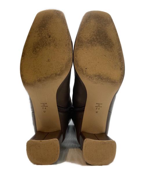 DIANA（ダイアナ）DIANA (ダイアナ) 美脚シンプルロングブーツ ブラウン サイズ:SIZE 24cmの古着・服飾アイテム