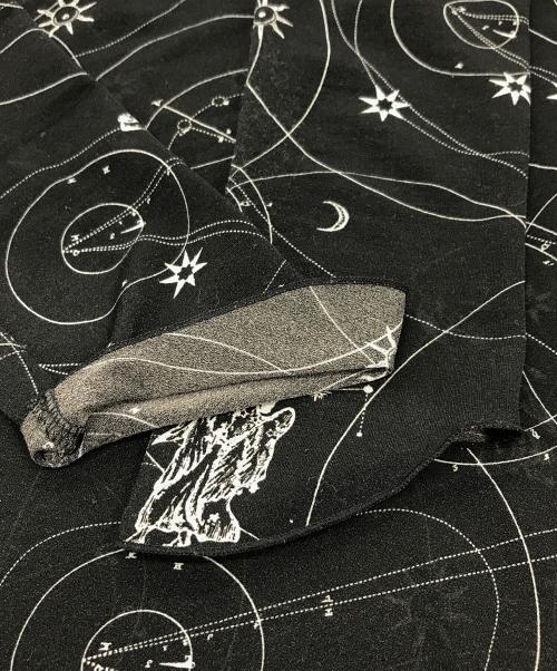 LE CIEL BLEU（ルシェルブルー）LE CIEL BLEU (ルシェルブルー) Zodiac Tattoo Sheer Top ブラック サイズ:36の古着・服飾アイテム