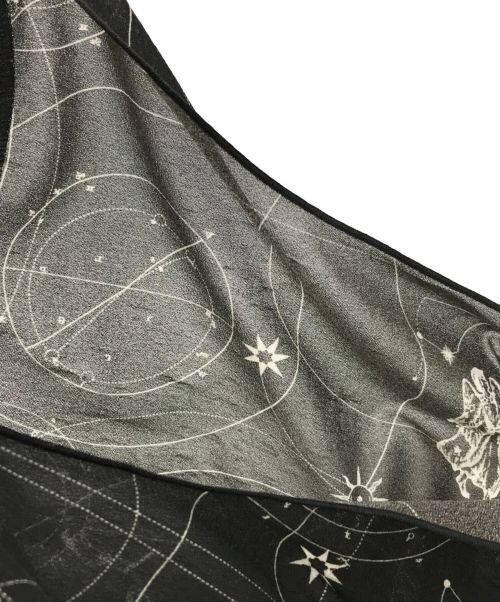 LE CIEL BLEU（ルシェルブルー）LE CIEL BLEU (ルシェルブルー) Zodiac Tattoo Sheer Top ブラック サイズ:36の古着・服飾アイテム