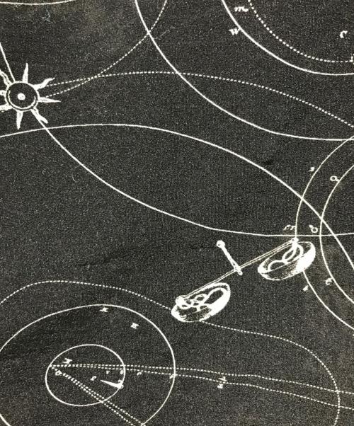 LE CIEL BLEU（ルシェルブルー）LE CIEL BLEU (ルシェルブルー) Zodiac Tattoo Sheer Top ブラック サイズ:36の古着・服飾アイテム