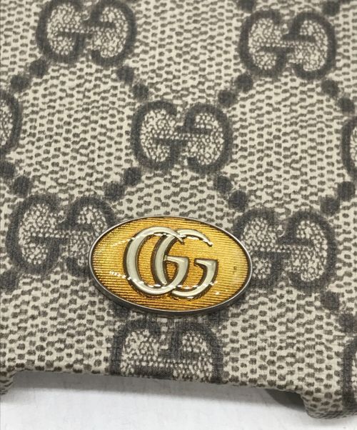 GUCCI（グッチ）GUCCI (グッチ) ソフトGGスプリームキャンバス OPHIDIA iPhone12 miniの古着・服飾アイテム