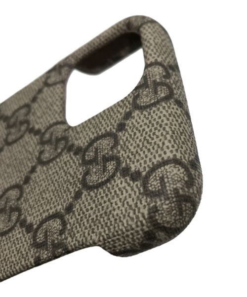 GUCCI（グッチ）GUCCI (グッチ) ソフトGGスプリームキャンバス OPHIDIA iPhone12 miniの古着・服飾アイテム