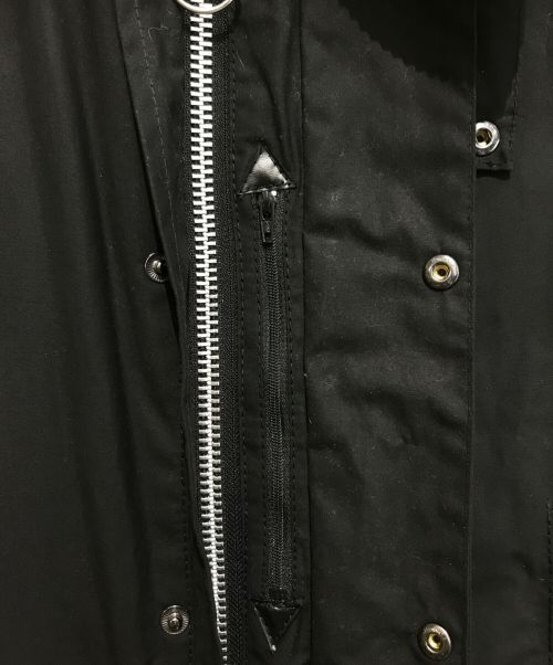 Barbour（バブアー）Barbour (バブアー) OS BORDER オイルドコート ブラック サイズ:36の古着・服飾アイテム