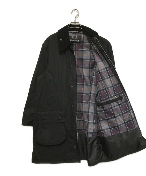 Barbour（バブアー）Barbour (バブアー) OS BORDER オイルドコート ブラック サイズ:36の古着・服飾アイテム