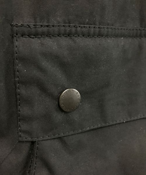 Barbour（バブアー）Barbour (バブアー) OS BORDER オイルドコート ブラック サイズ:36の古着・服飾アイテム