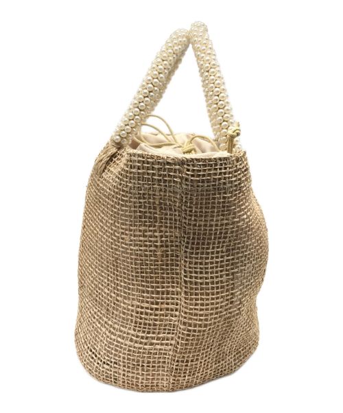 HAYNI.（ヘイニ）HAYNI. (ヘイニ) カゴバッグ ベージュ サイズ:ーの古着・服飾アイテム