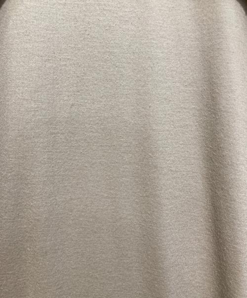 BALLSEY（ボールジィ）BALLSEY (ボールジィ) ミルドウールニットコンビ フレアワンピース ベージュ サイズ:36の古着・服飾アイテム