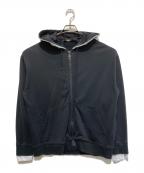 N°21 numero ventunoヌメロヴェントゥーノ）の古着「フードプリントジップパーカー」｜ブラック