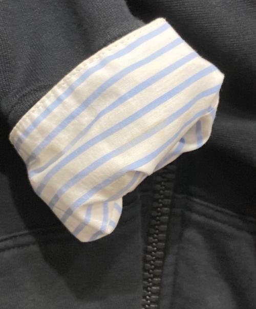 N°21 numero ventuno（ヌメロヴェントゥーノ）N°21 NUMERO VENTUNO (ヌメロヴェントゥーノ) フードプリントジップパーカー ブラック サイズ:Mの古着・服飾アイテム