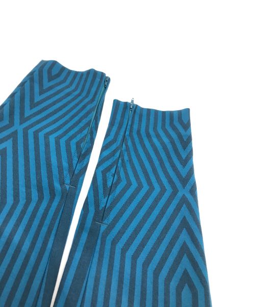 ISSEY MIYAKE（イッセイミヤケ）ISSEY MIYAKE (イッセイミヤケ) 柄パンツ ネイビー サイズ:1の古着・服飾アイテム