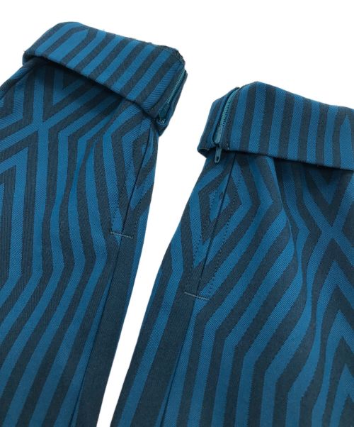 ISSEY MIYAKE（イッセイミヤケ）ISSEY MIYAKE (イッセイミヤケ) 柄パンツ ネイビー サイズ:1の古着・服飾アイテム